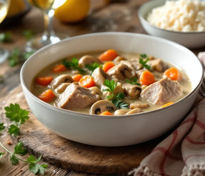 Blanquette de veau Recettes en Famile