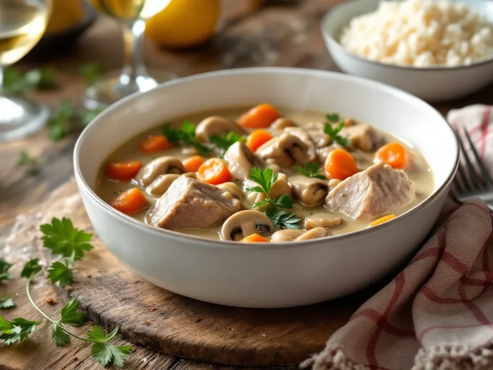 Blanquette de veau Recettes en Famile