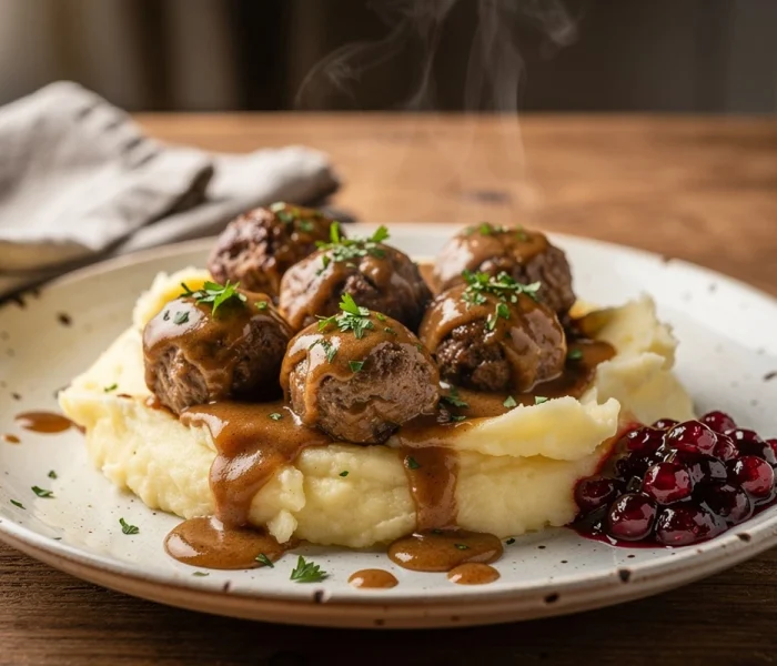 Boulettes de bœuf suédoises {köttbullar maison}