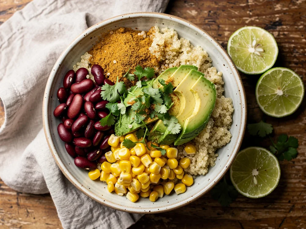 Bowl de quinoa façon Tex-Mex