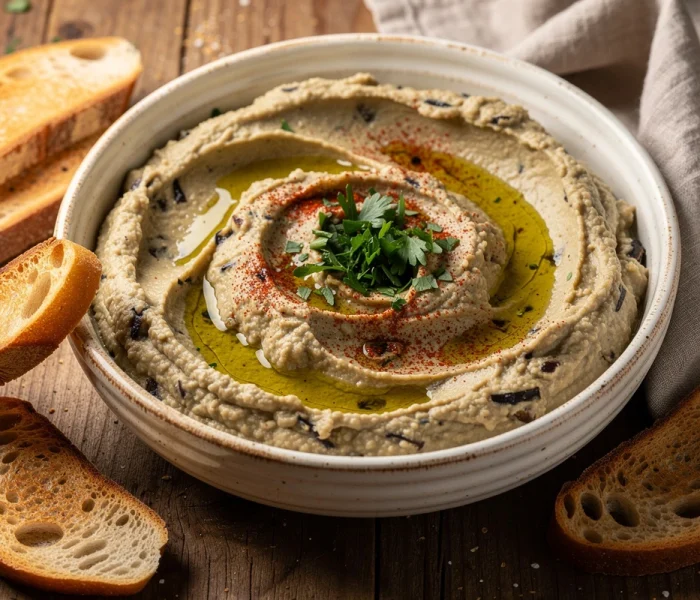 Caviar d'aubergine fumé {Baba Ganoush maison}