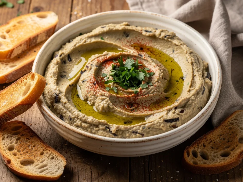 Caviar d'aubergine fumé {Baba Ganoush maison}
