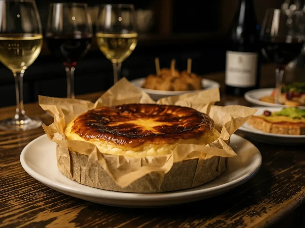 Cheesecake-basque-brule-le-dessert-qui-fait-fondre-le-monde-entier-Recettes-en-Famille