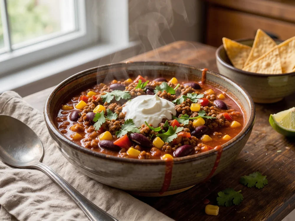 Chili sin carne {version végétarienne facile}