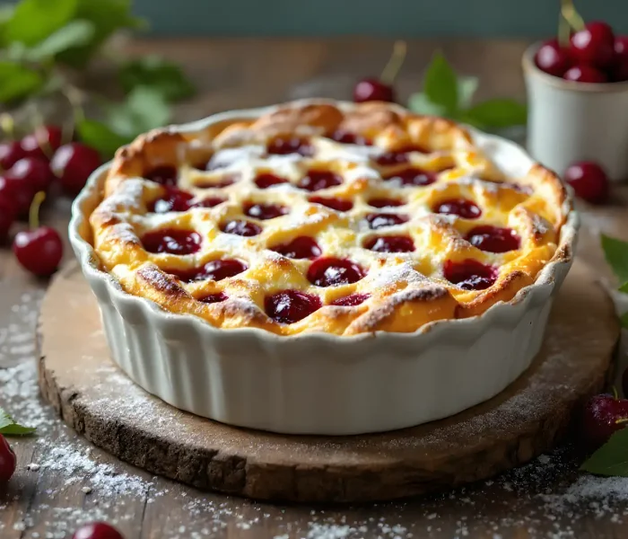 Clafoutis aux cerises - Recettes en famille