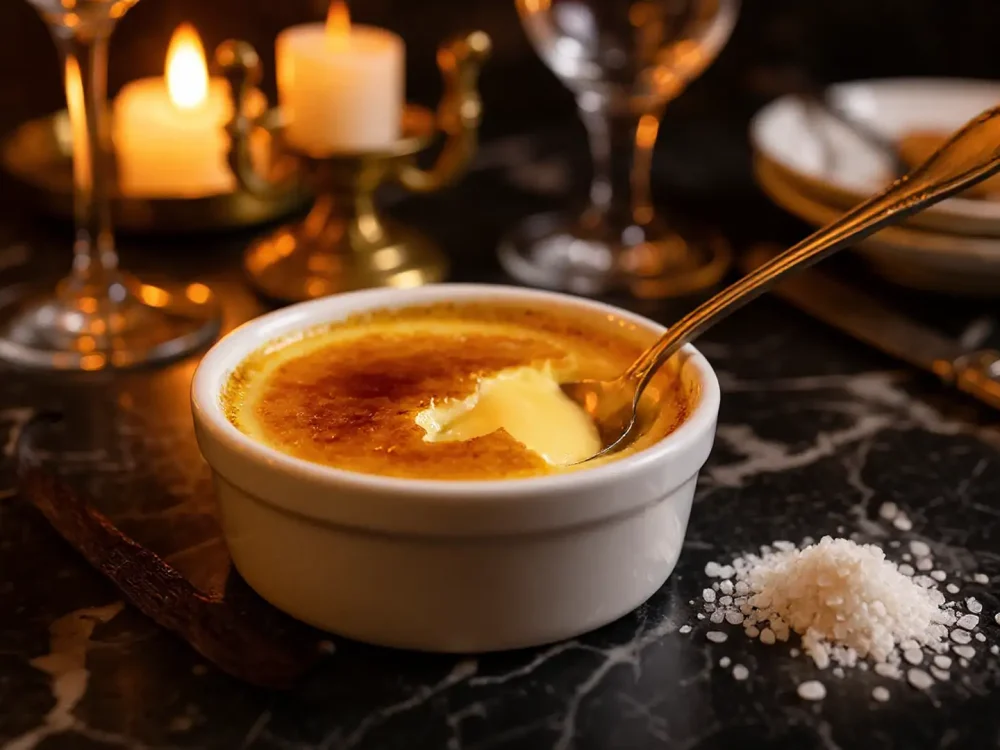 Creme-brulee-a-la-vanille-maison-Recettes-en-Famille