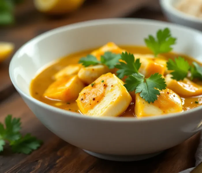 Curry de congre Recettes en Famille