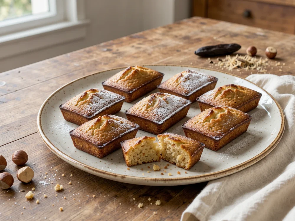 Financiers à la noisette et fève tonka {recette facile}