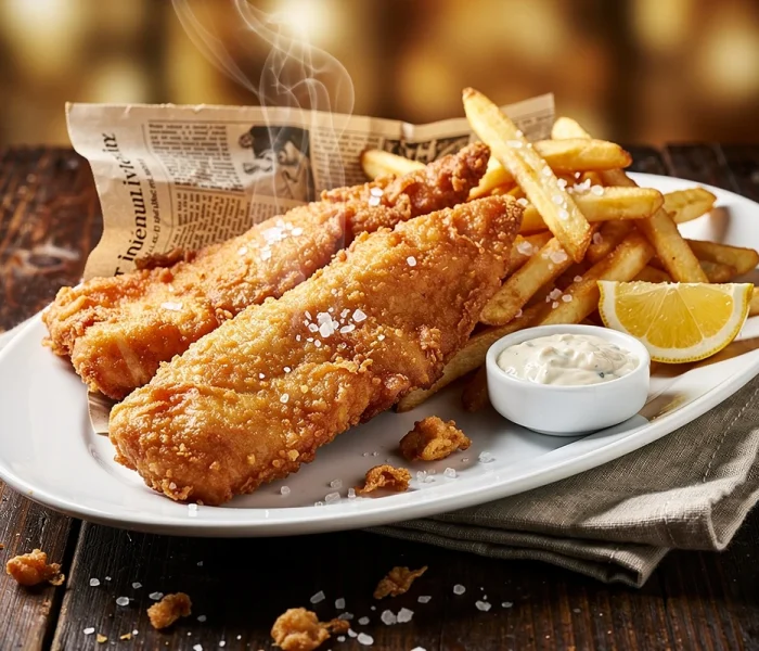 Fish and Chips Croustillant