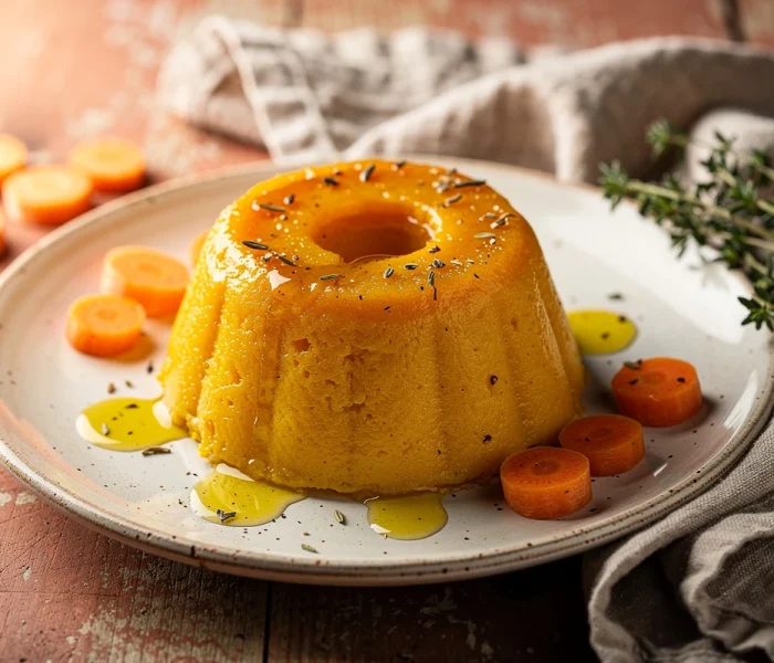Flans de carottes fondants