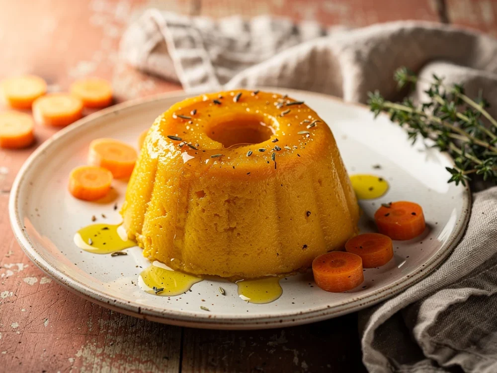 Flans de carottes fondants