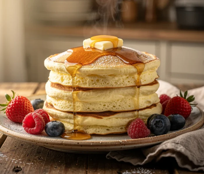 Fluffy pancakes à la ricotta