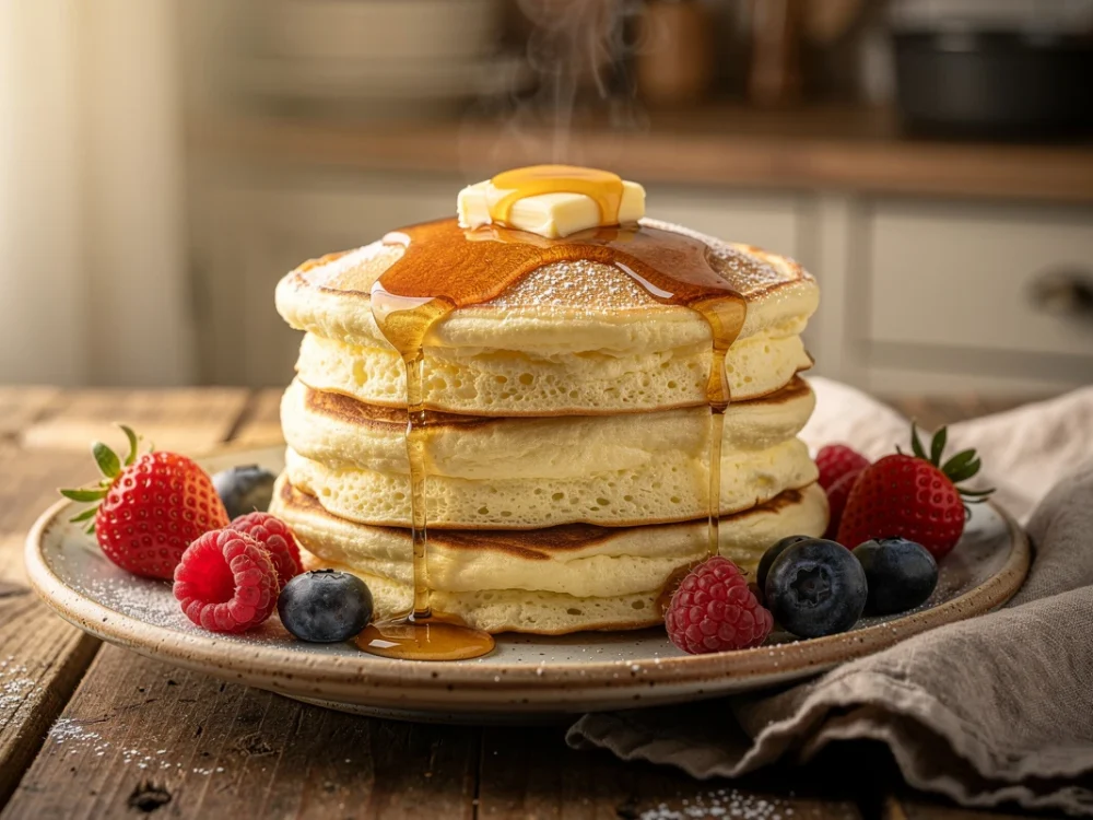 Fluffy pancakes à la ricotta