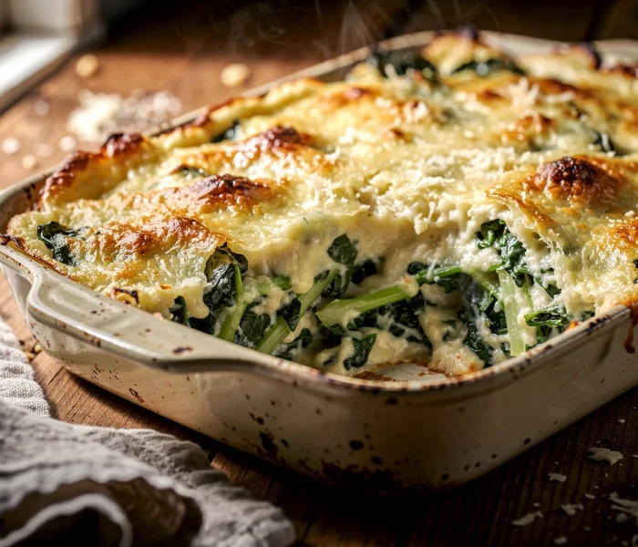 Gratin de blettes à la béchamel {recette familiale facile}