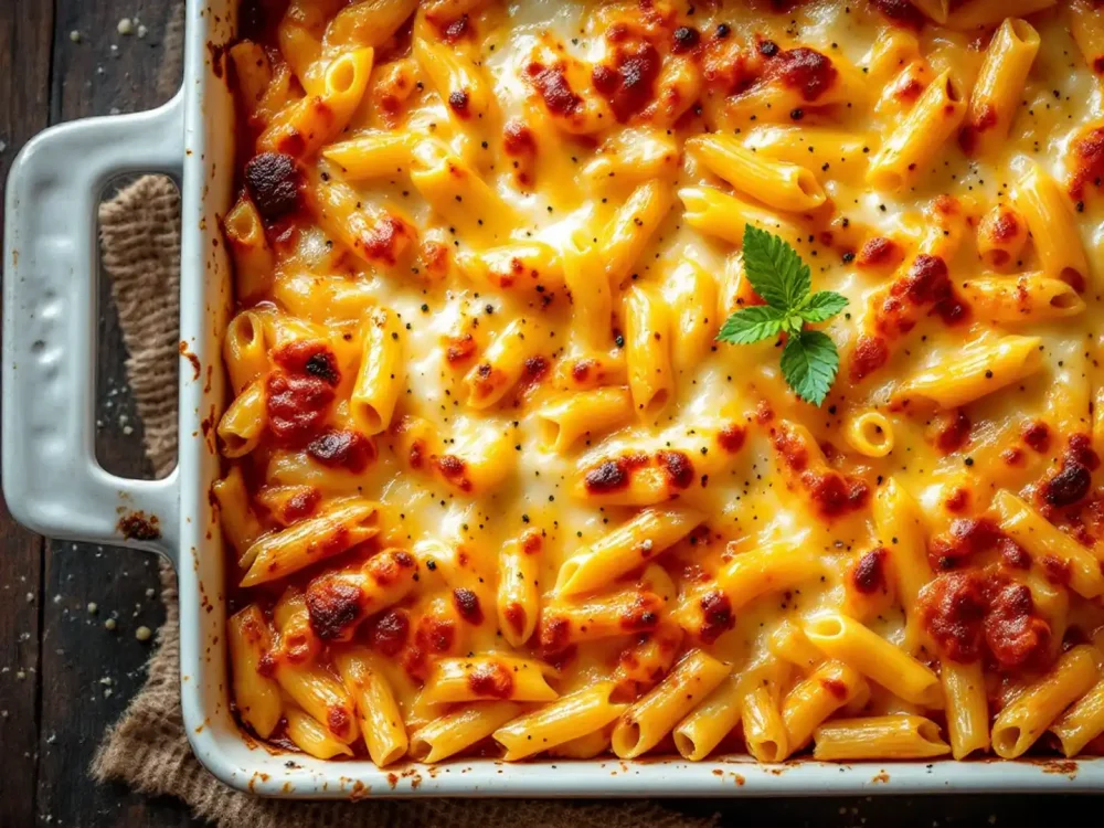 Gratin de pates - Recettes en famiille