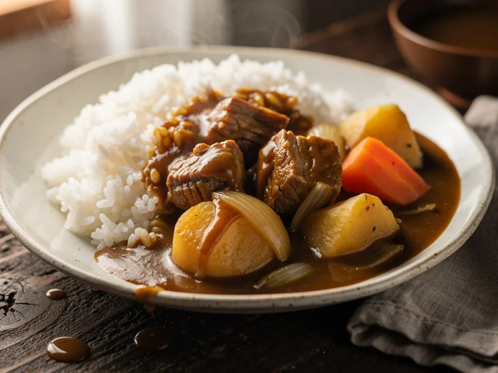 Kare Raisu {curry japonais maison facile}