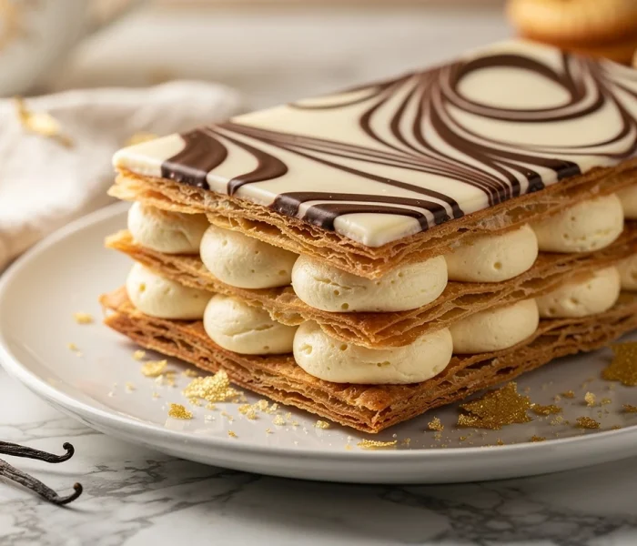Mille-feuille à la vanille