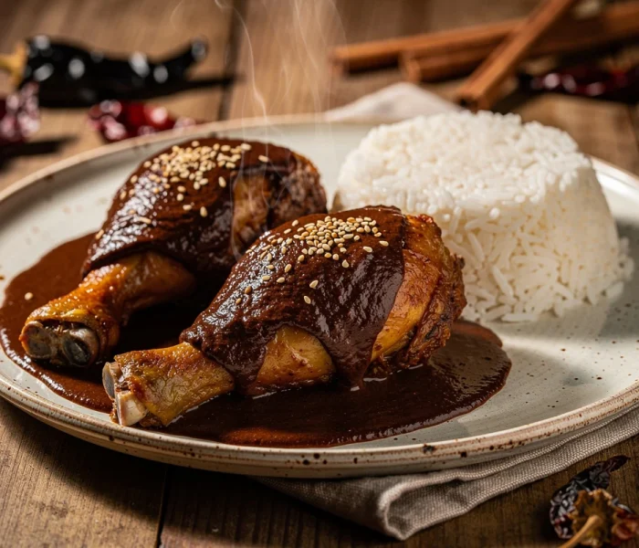 Mole Poblano au Poulet {recette mexicaine maison}