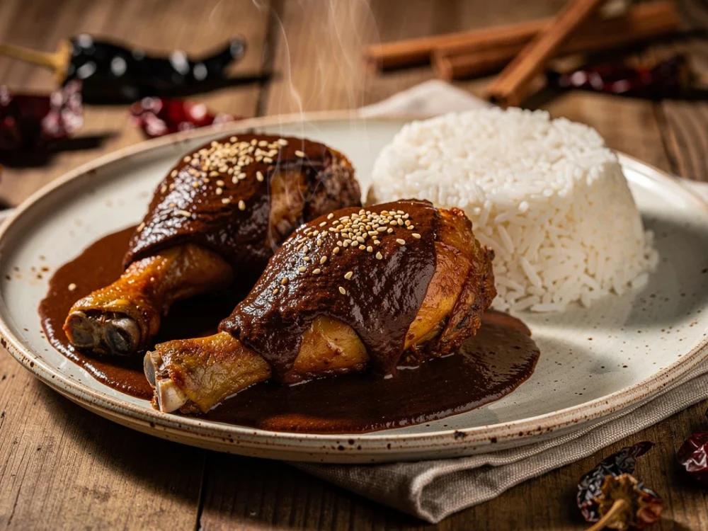 Mole Poblano au Poulet {recette mexicaine maison}