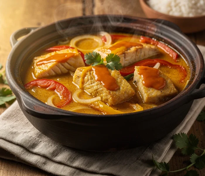 Moqueca de poisson {recette brésilienne maison}