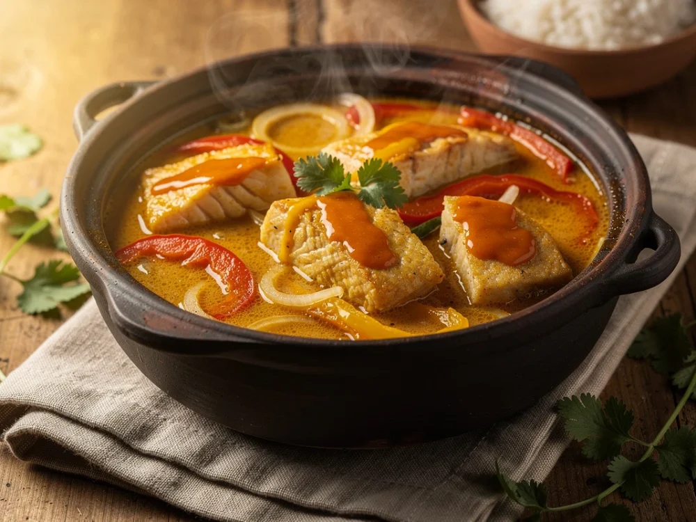 Moqueca de poisson {recette brésilienne maison}