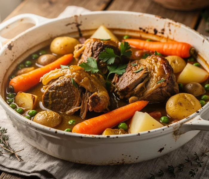 Navarin d'agneau printanier {recette familiale facile}