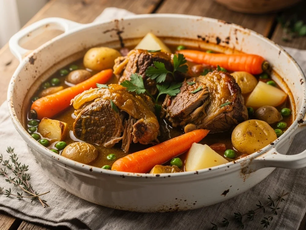 Navarin d'agneau printanier {recette familiale facile}
