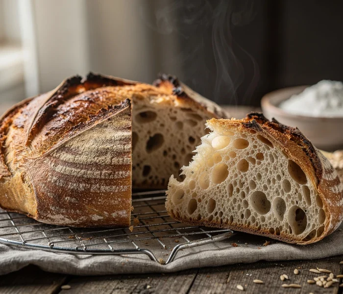 Pain au levain maison {le pain artisan de tous les jours}
