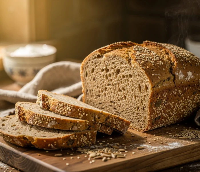 Pain complet aux céréales maison