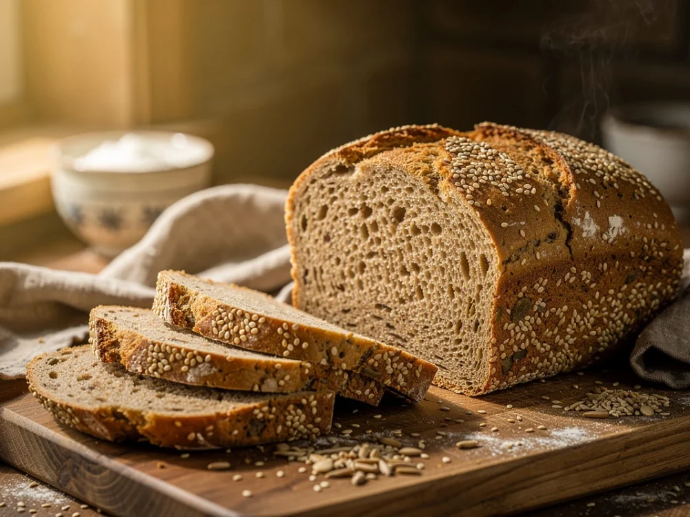 Pain complet aux céréales maison