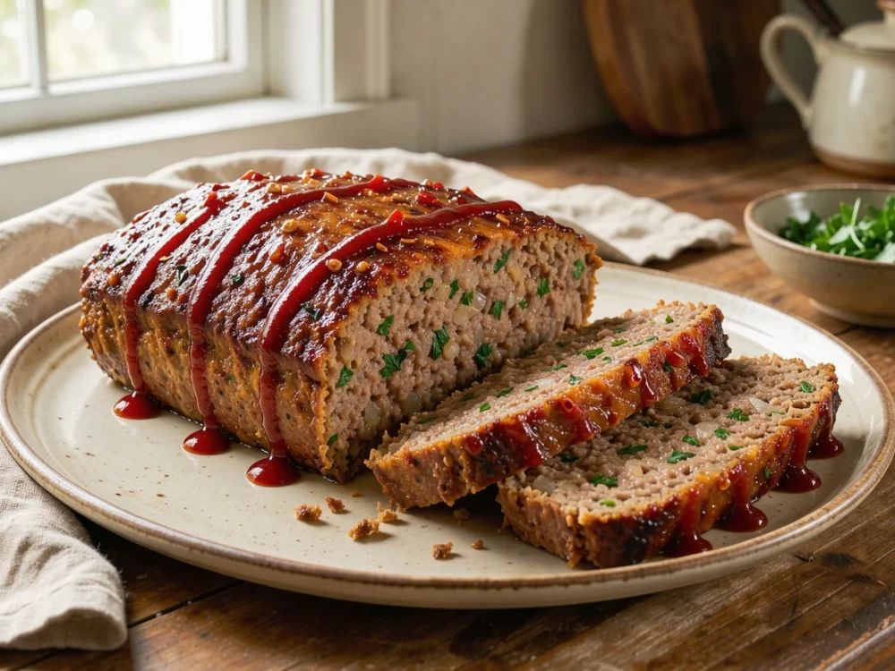 Pain de viande traditionnel (meatloaf) : la recette rapide et moelleuse
