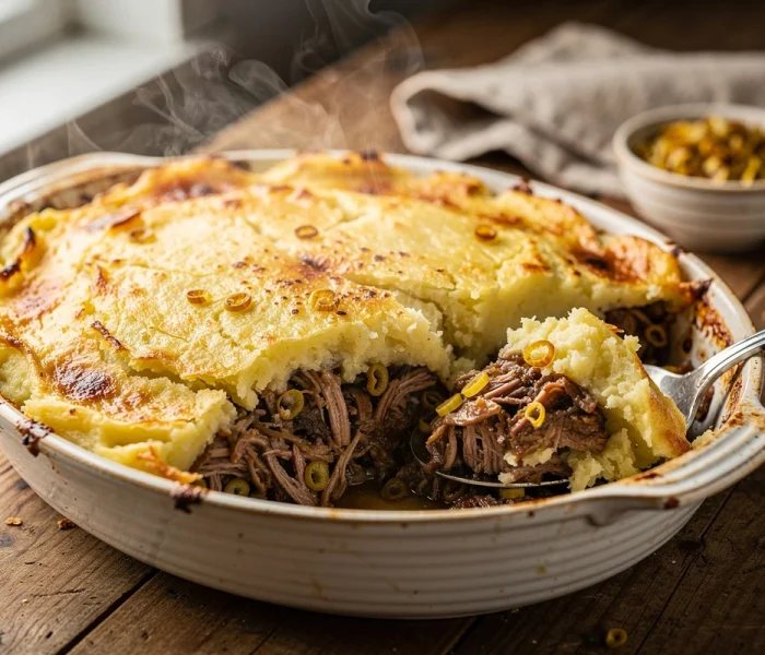 Parmentier de confit de canard