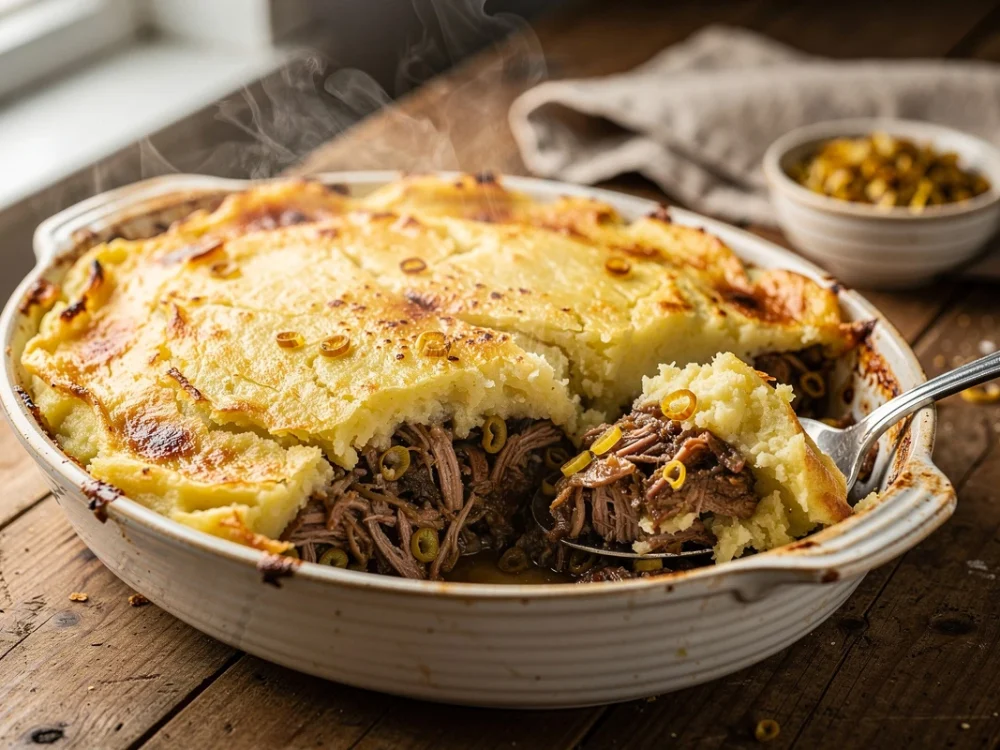 Parmentier de confit de canard
