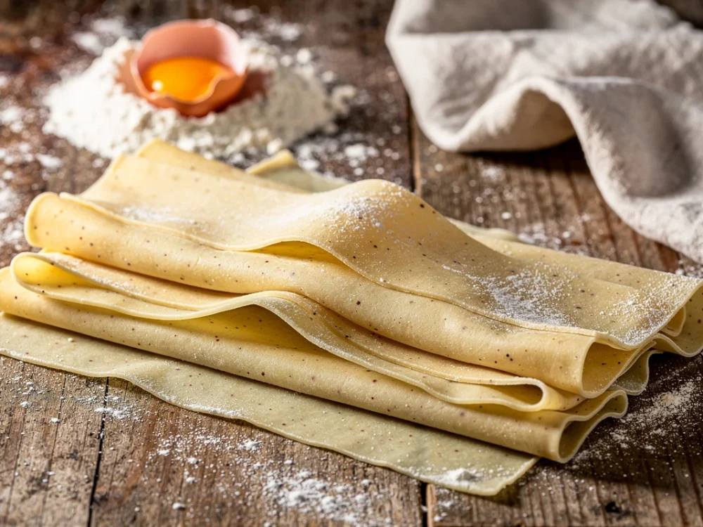 Pâte à lasagnes fraîche maison