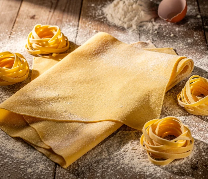 Pâte à pâtes fraîches aux œufs — pasta all'uovo