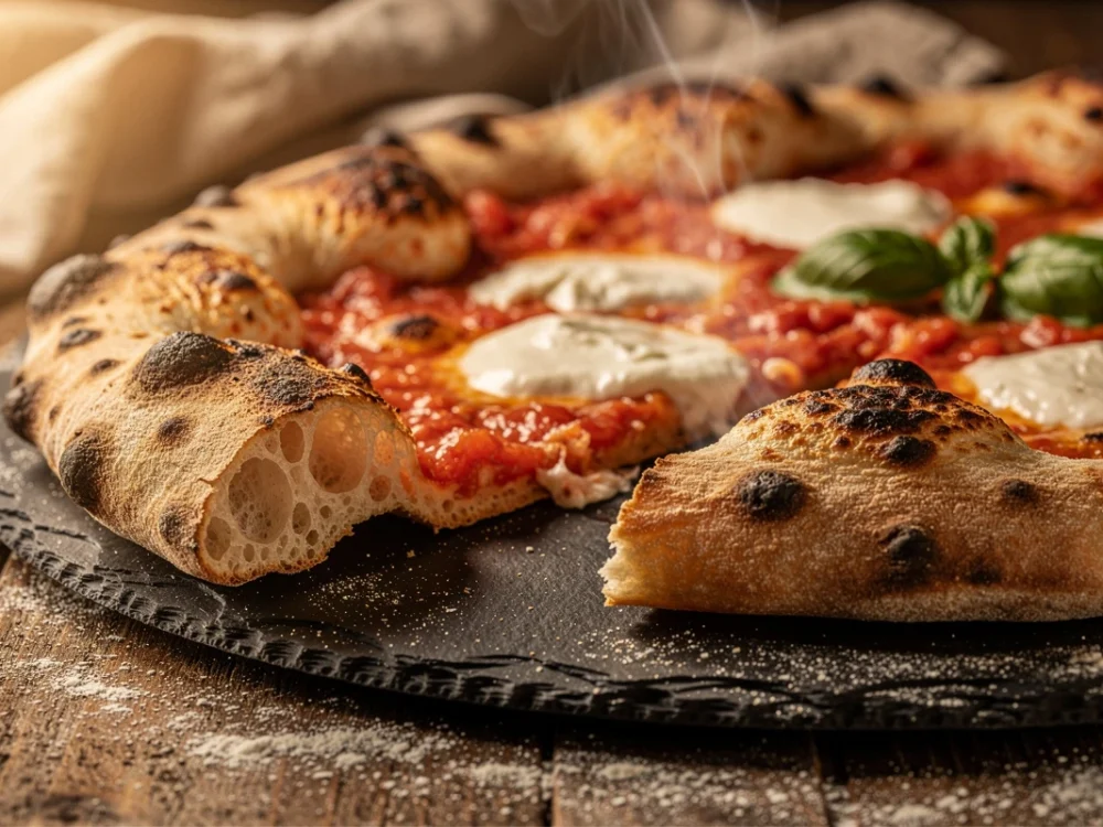 Pâte à pizza napolitaine {longue maturation}