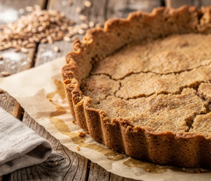 Pâte à tarte rustique à la farine d'épeautre