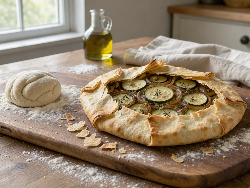 Pâte à tourte salée à l'huile d'olive