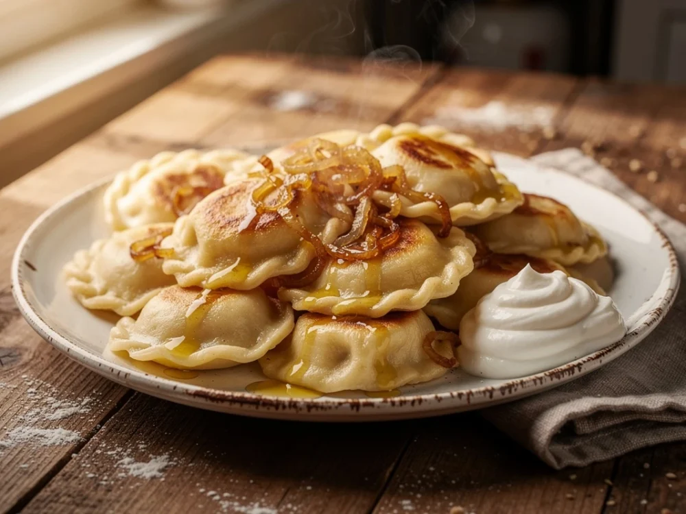 Pierogis polonais à la pomme de terre {recette maison facile}