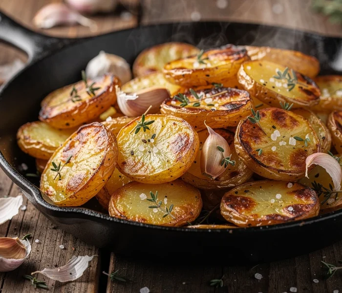 Pommes de terre sautées au saindoux