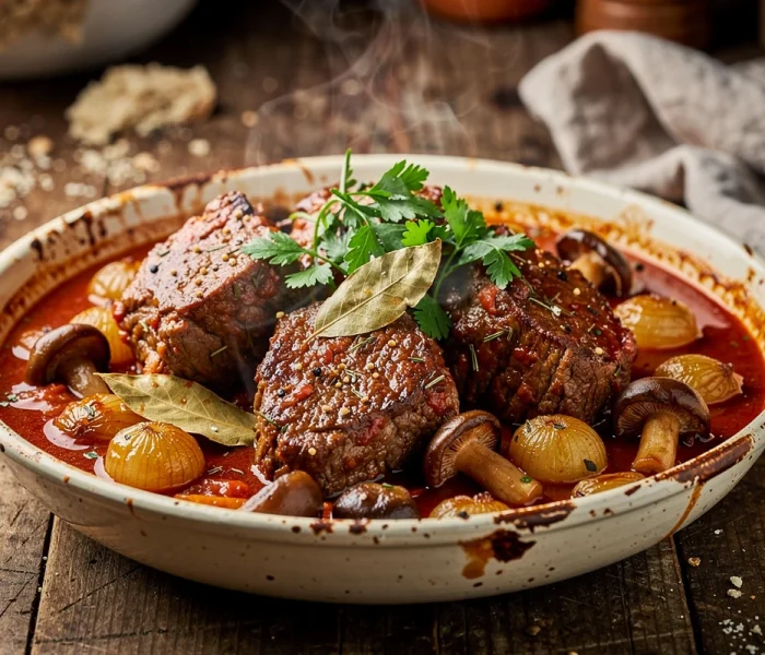 Sauté de veau Marengo