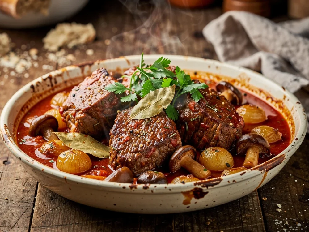 Sauté de veau Marengo