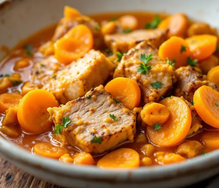 Sauté porc carottes - recettes en famille