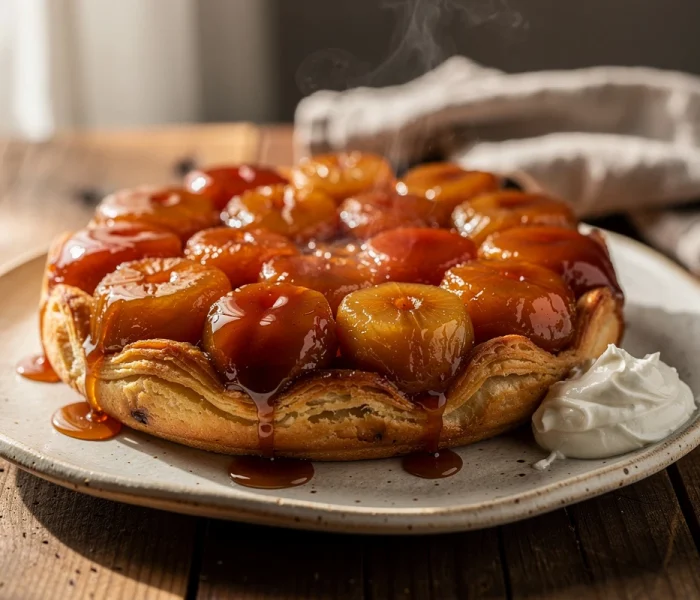 Tarte Tatin aux pommes fondantes