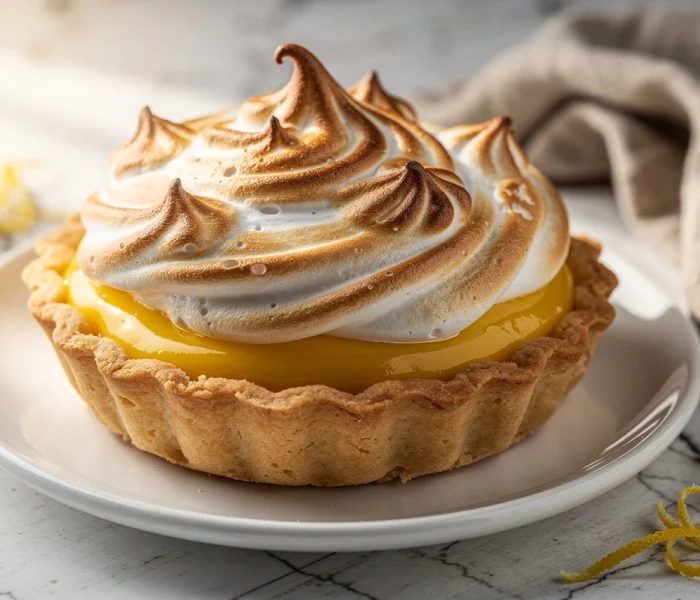 Tarte au citron meringuée classique