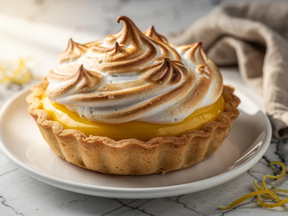 Tarte au citron meringuée classique