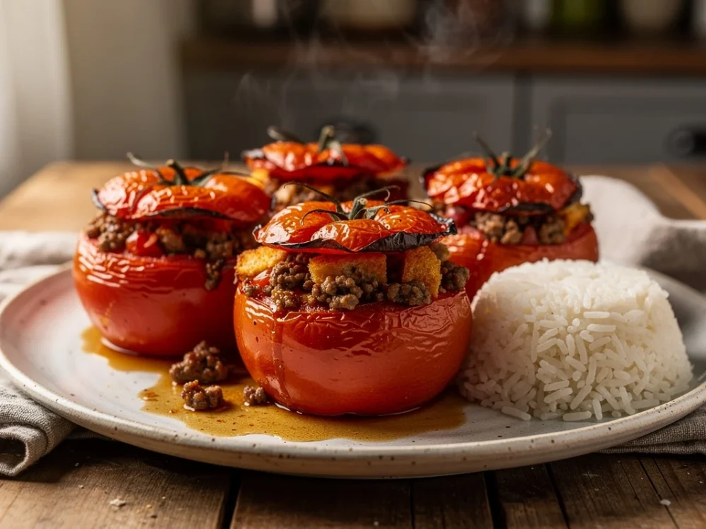 Tomates farcies façon grand-mère {recette maison authentique}